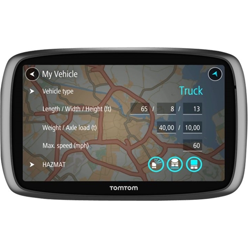 Best Buy: TomTom TRUCKER 600 6" GPS with Lifetime Map Updates and Lifetime Updates Black 1FA601910