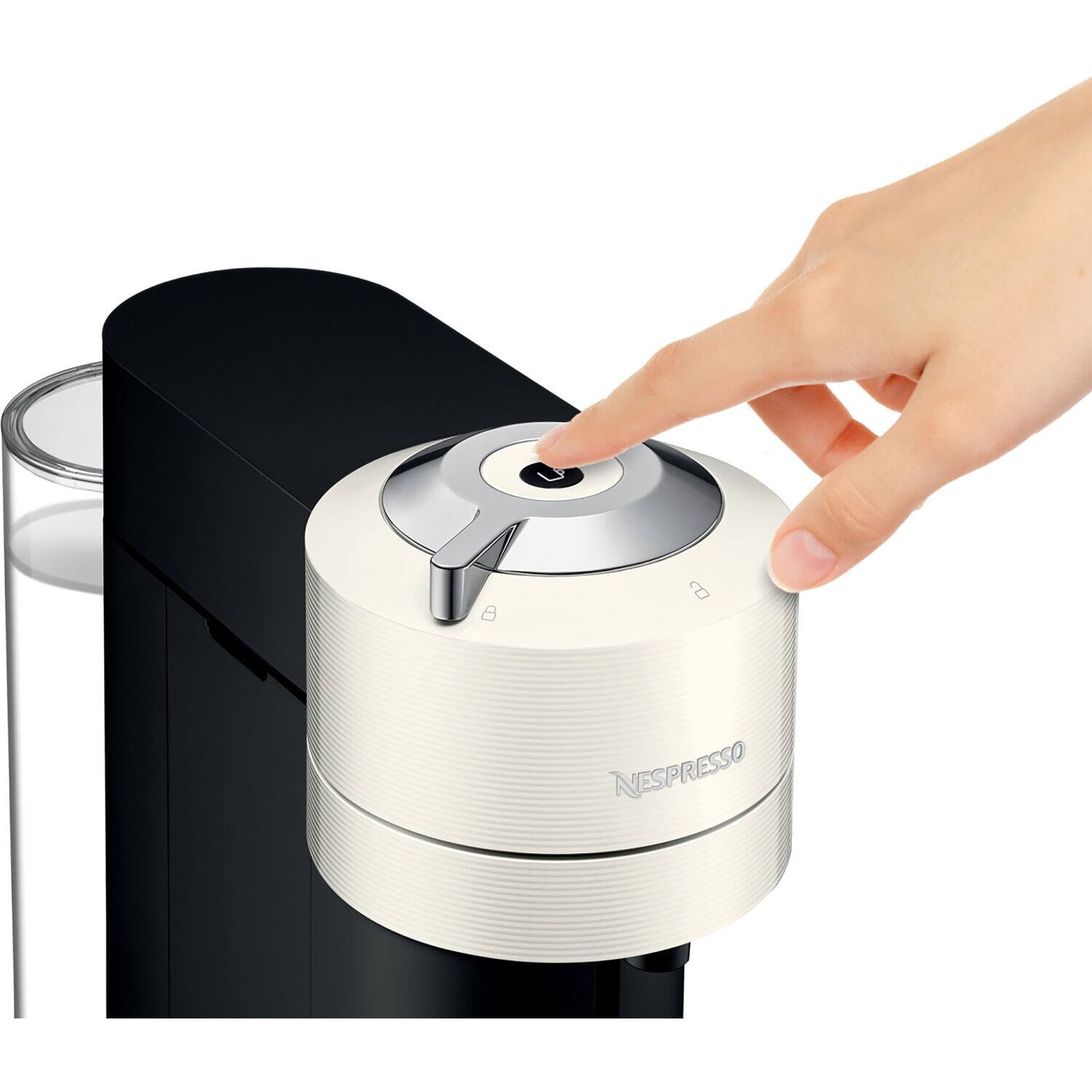 Alt View 10. Nespresso - Vertuo Next Premium Coffee and Espresso Maker in White - White.