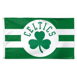 WinCraft - Boston Celtics 3' x 5' Horizontal Stripe Deluxe Single-Sided Flag - Multicolor