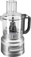 KitchenAid 7 Cup Food Processor - Contour Silver - Front_Zoom