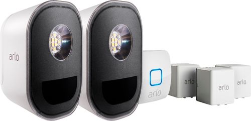 Arlo - Indoor/Outdoor Smart Home Security Lights. Wire-Free, Weather Resistant, Motion Sensor, Rechargeable (2-Pack) was $279.99 now $99.99 (64.0% off)