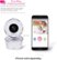 Alt View Zoom 19. Project Nursery - Smart Wi-Fi Baby Monitor Camera - White.