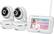 Left. VTech - Video Baby Monitor with (2) Cameras and 4.3" Screen - White.