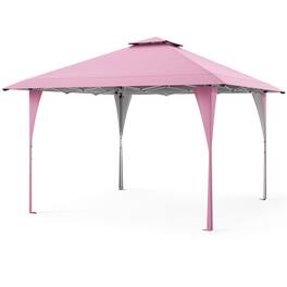 Boyel Living - Pop Up Gazebo 156-in W x 156-in D x 84-in H - Pink
