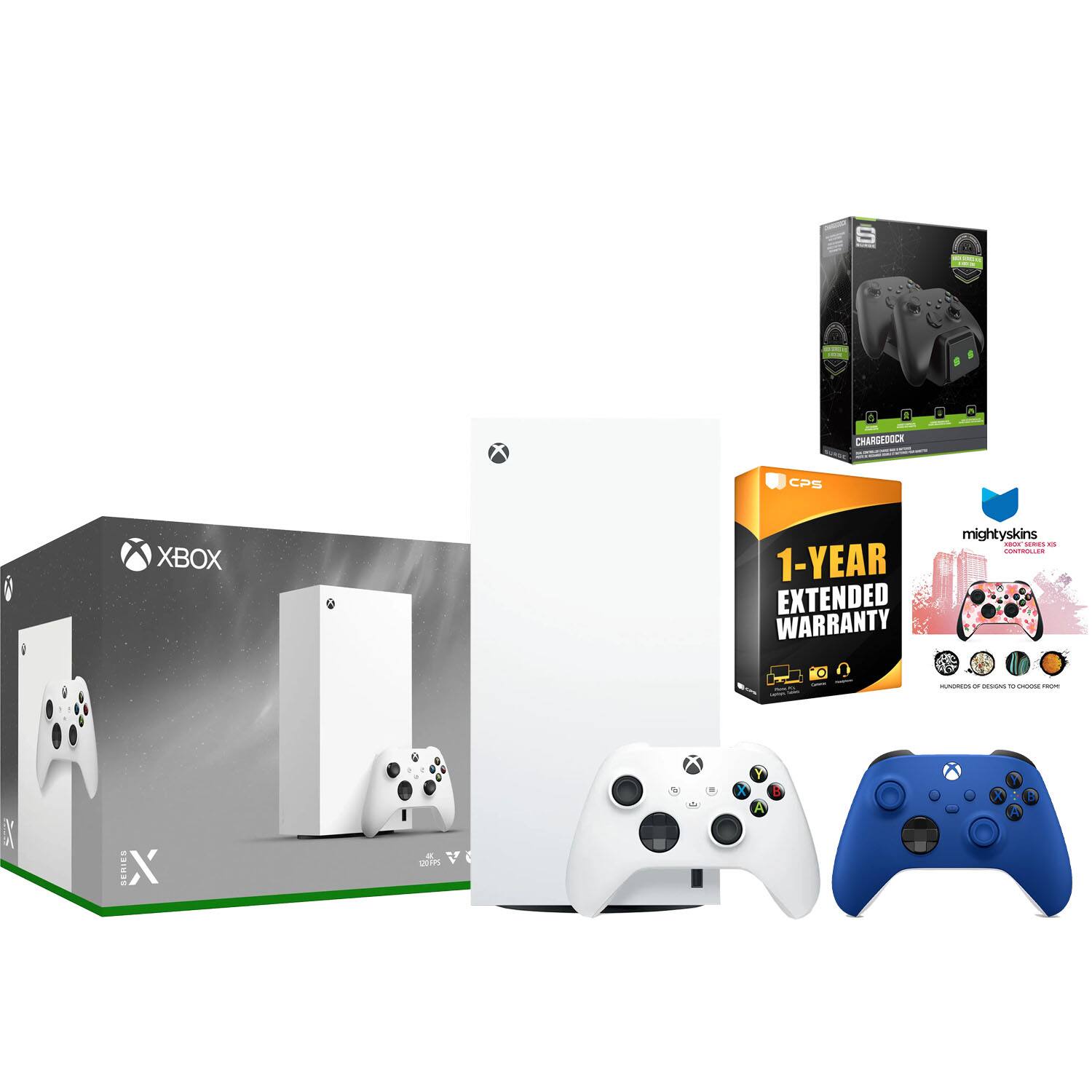 S - i - - CHARDEDOCK a - - CPS XBOX 1-YEAR EXTENDED WARRANTY mightyskins - -... - des  O - -. C- -  -- X SERIES X  - WT . Y A x P A B