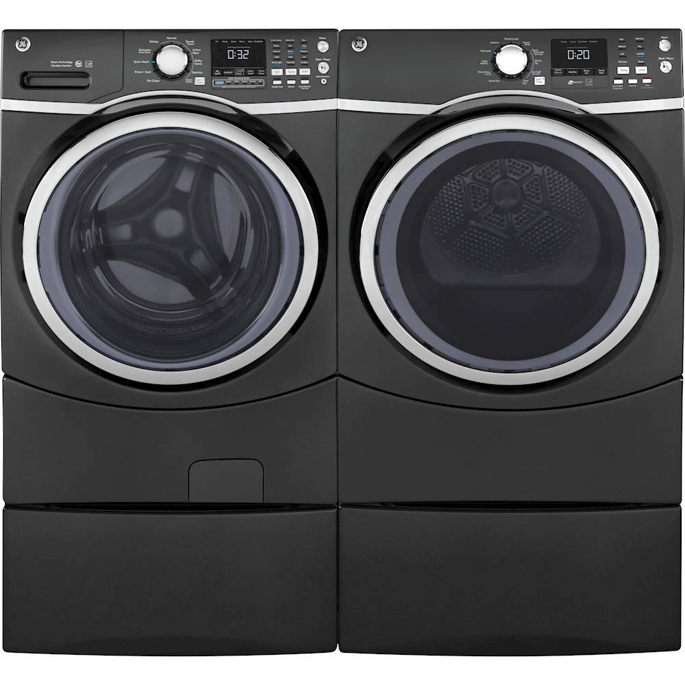 Best Buy GE 4.5 Cu. Ft. 10Cycle FrontLoading Washer Diamond Gray