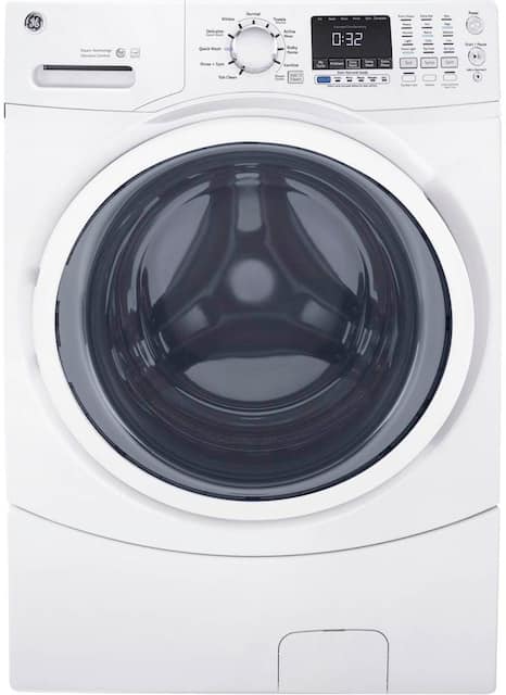 Ge 4 5 Cu Ft 10 Cycle Front Loading Washer With Steam White Gfw450ssmww Best Buy