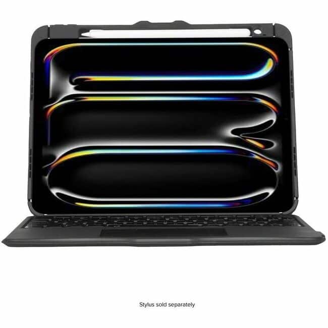 Targus - Targus® VersaVu® Bluetooth® Keyboard Case for iPad Pro® 11-inch (M5/M4) - VersaVu® Bluetooth® - Black