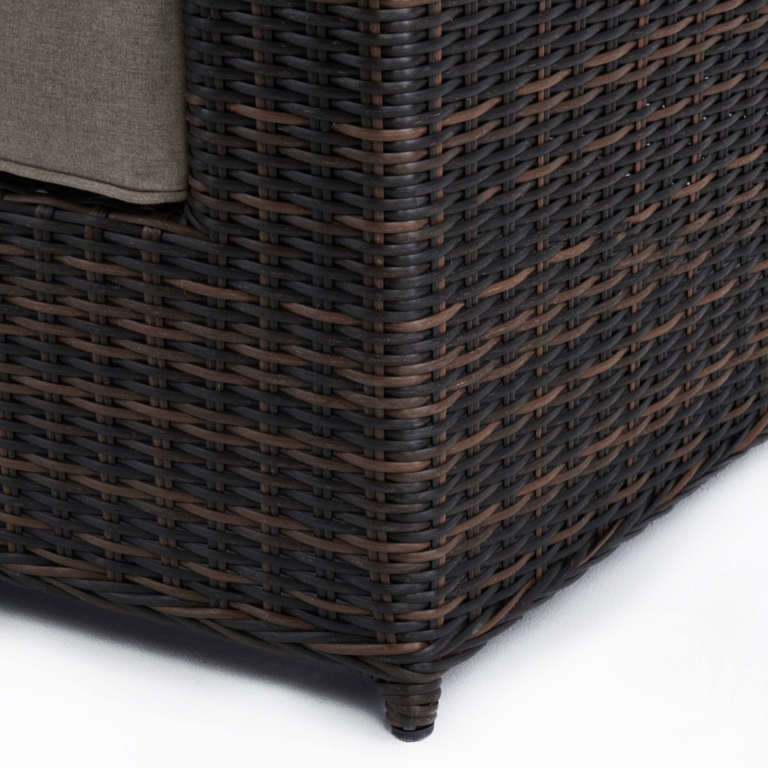 Left. Yardbird® - Langdon Outdoor Small Sectional Set - Shale.