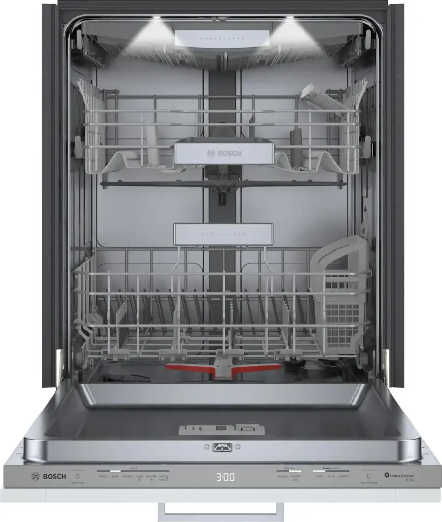 Bosch dishwasher with a 300 series model number.
