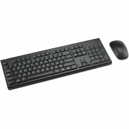 Front. Kensington - Kensington KM150 EQ Wireless Desktop Set - USB Type A Membrane Wireless RF 2.40 GHz Keyboard - USB Type A Wireless RF - Macaron.