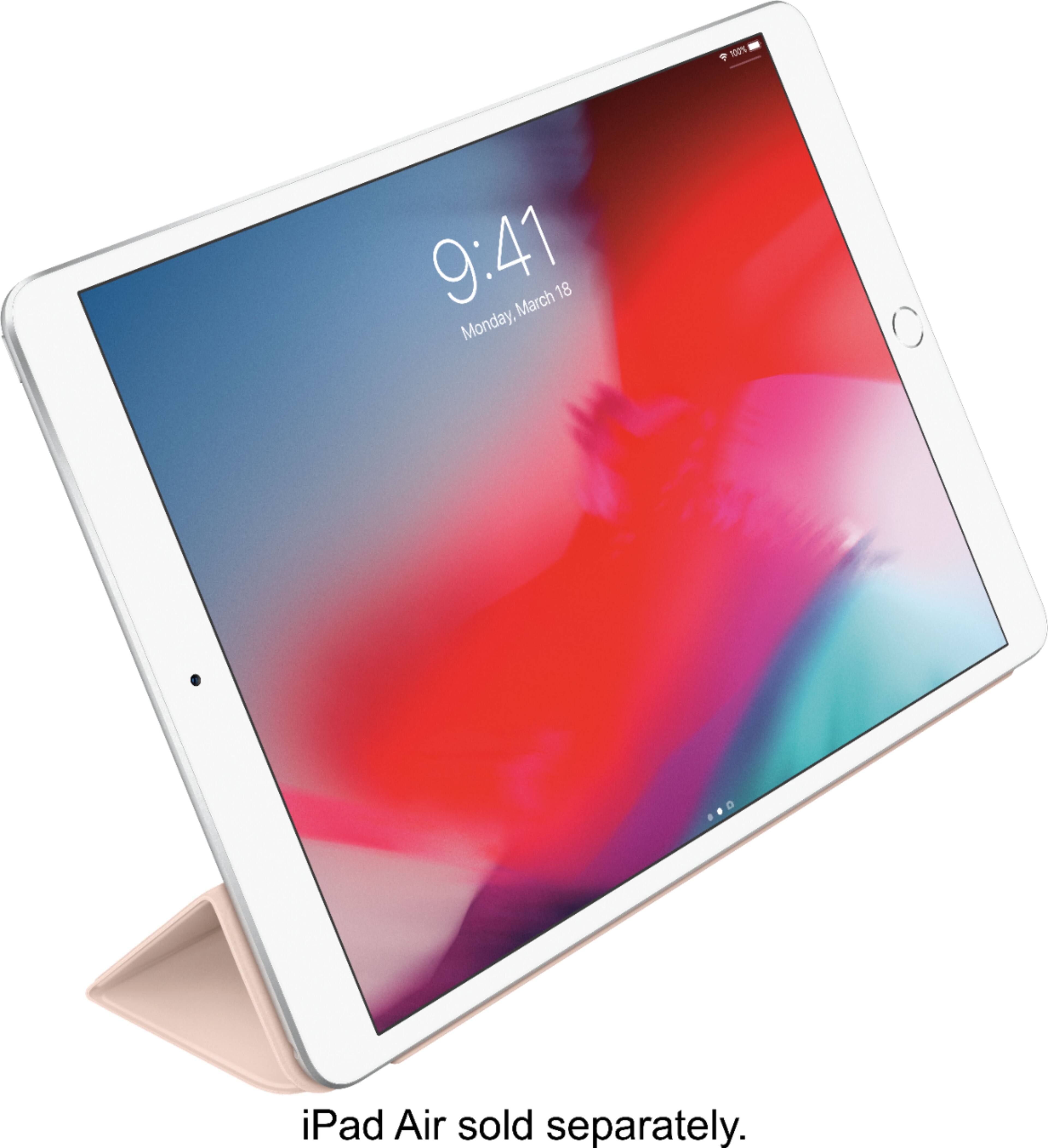 Alt View 12. Apple - Smart Cover for Apple® 10.5" iPad® Pro and iPad® Air and 10.2 (7th Generation 2019) - Pink Sand.