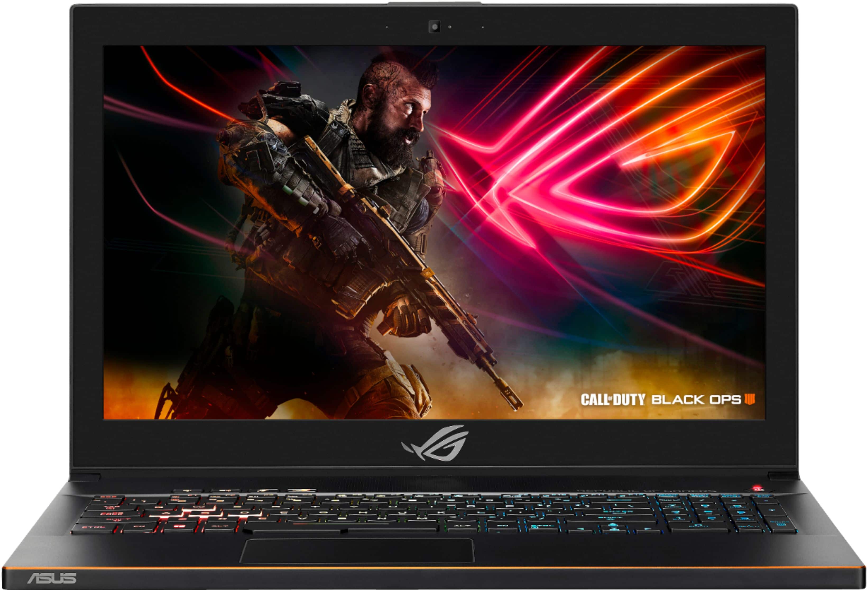 Alt View 19. ASUS - ROG GU501GM 15.6" Gaming Laptop - Intel Core i7 - 16GB Memory - NVIDIA GeForce GTX 1060 - 1TB Hybrid Drive + 128GB SSD - Brushed Black.