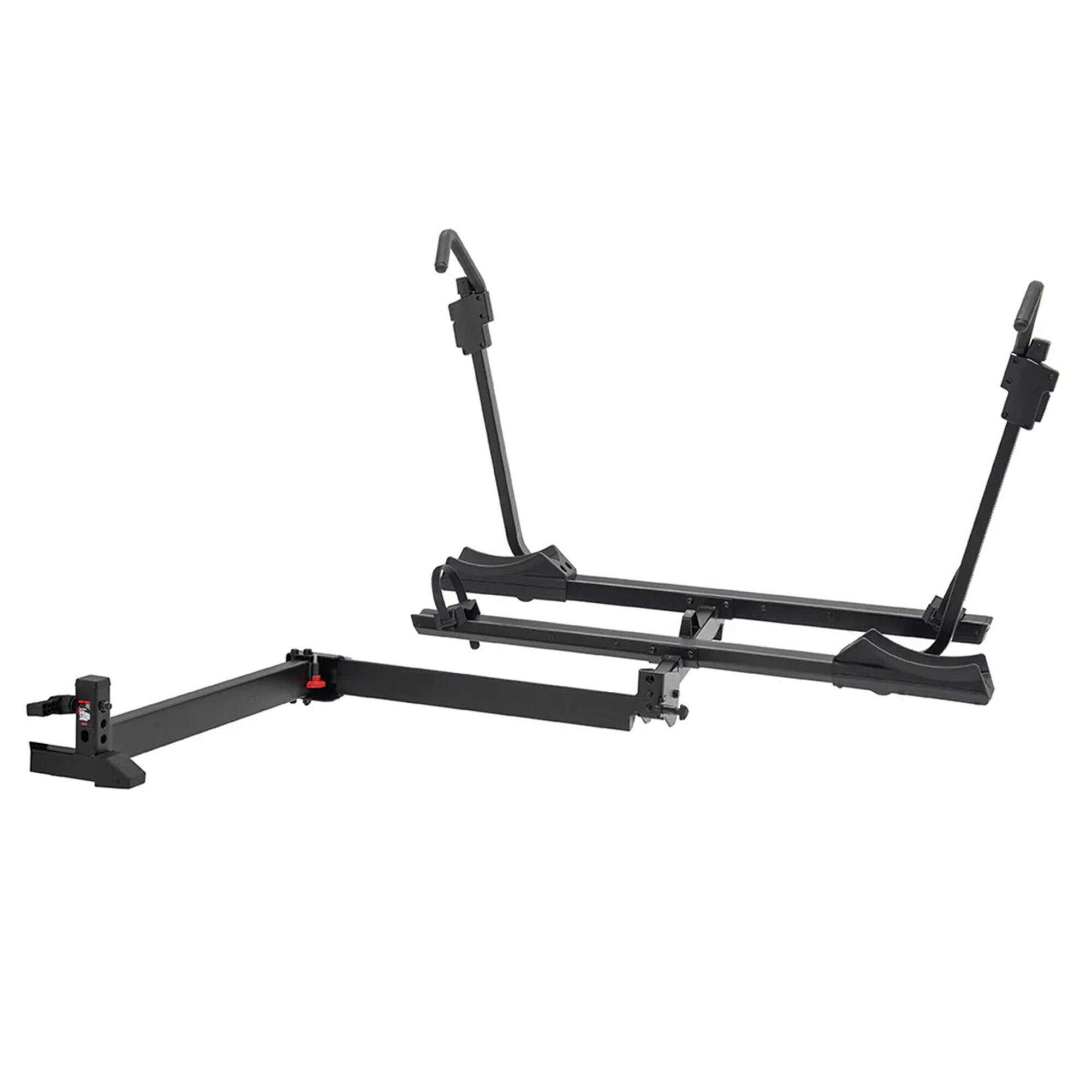Alt View 6. Yakima - Yakima StepUp Swing 2-Bike Metal Swing-Away Rack for Vehicles, Fits 2" Hitches - Black.