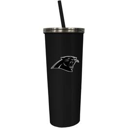 Great American Products - Carolina Panthers 24oz. Logo Skinny Tumbler - Multicolor