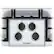 Alt View 12. Bosch - 500 Series 30" Built-In Gas Cooktop with 4 burners - Stainless Steel.