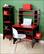 Alt View Standard 1. Legaré Furniture - Computer Desk - Red/Black.