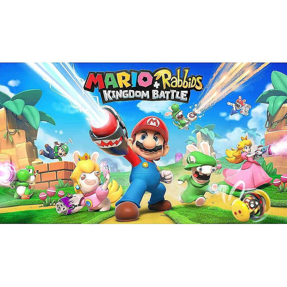 Front. Ubisoft - Mario + Rabbids Kingdom Battle.