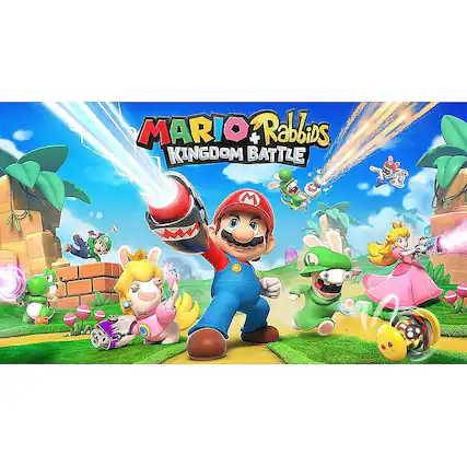 Front. Ubisoft - Mario + Rabbids Kingdom Battle. - E10+ (Everyone 10+)