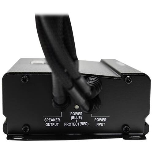 Alt View 12. MB Quart - 400W Class D Digital Mono MOSFET Amplifier with Variable Low-Pass Crossover - Black.