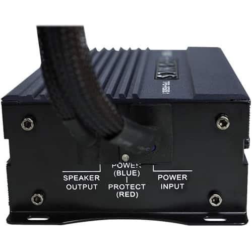 Angle. Hifonics - Thor 500W Class D Digital Mono Amplifier with Variable Low-Pass Crossover - Black.