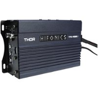 Hifonics - Thor 500W Class D Digital Mono Amplifier with Variable Low-Pass Crossover - Black - Front_Zoom