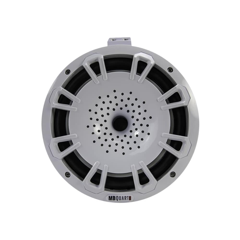 MB Quart - NAUTIC 8" 2-Way Marine Speaker with Composite Polypropylene Cones - White - Front_Zoom