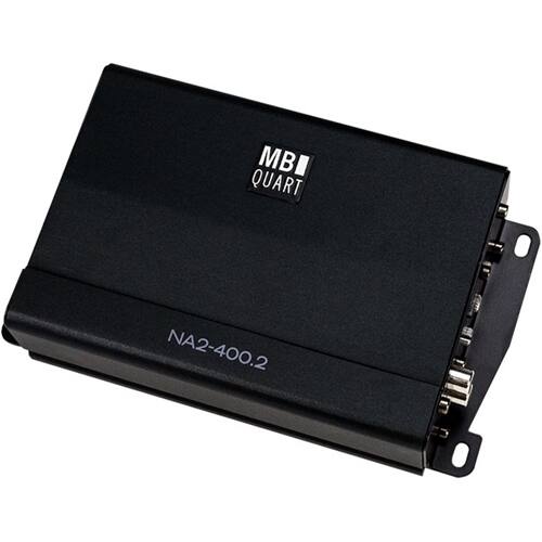 Alt View 11. MB Quart - 400W Class D Digital 2-Channel MOSFET Amplifier with Variable Crossovers - Black.
