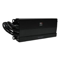 MB Quart - 500W Class D Digital Multichannel MOSFET Amplifier with Variable Low-Pass Crossover - Black - Front_Zoom