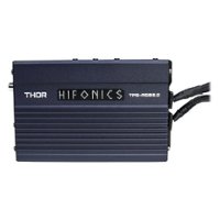 Hifonics - Thor 500W Class D Digital 2-Channel MOSFET Amplifier with Variable Crossovers - Black - Front_Zoom