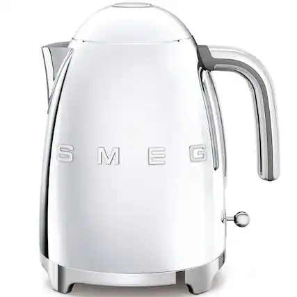 Front. SMEG - KLF03 7-cup Electric Kettle - Stainless Steel.