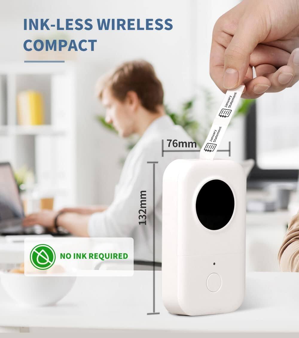INK-LESS WIRELESS COMPACT

76mm

132mm

NO INK REQUIRED