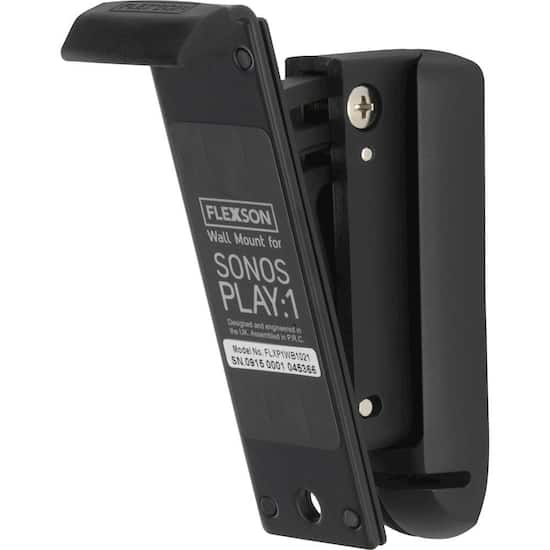 Flexson Wall Mount For Sonos Play 1 Speakers Black Flxp1wm1021 Best Buy