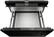 Alt View 17. Sharp - 24" 1.2 Cu. Ft. Built-In Microwave Drawer - Stainless Steel And Black Glass.
