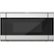 Alt View Zoom 11. 30" Trim Kit for Sharp SMD2480CS Microwave Drawer™ - Stainless Steel With Black.