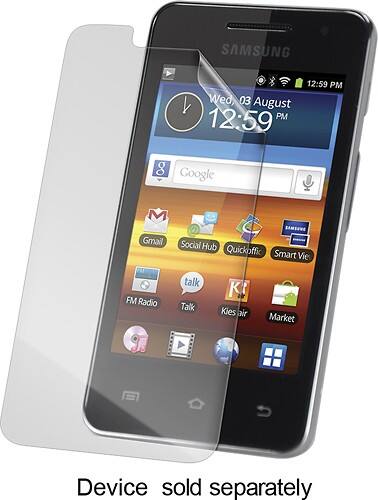 Angle Standard. ZAGG - InvisibleSHIELD for Samsung Galaxy Player 3.6.