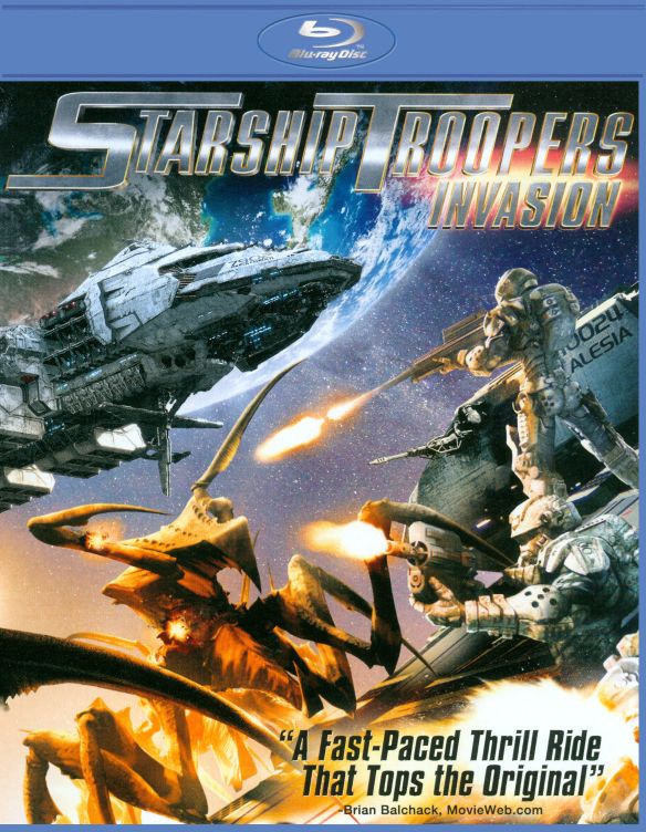  Starship Troopers: Invasion [Blu-ray] [Includes Digital Copy] [2012]