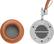 Alt View 14. Master & Dynamic - MH30 On-Ear Headphones - Silver Metal/Brown Leather.
