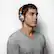 Alt View 17. Master & Dynamic - MH30 On-Ear Headphones - Silver Metal/Brown Leather.