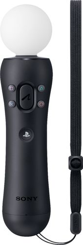 Sony - PlayStation Move Motion Wireless Controller for PlayStation 4 and PlayStation VR (2-Pack) - Black With White Balls