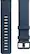 Alt View 11. Fitbit - Leather Small Band for Fitbit Versa - Midnight Blue.