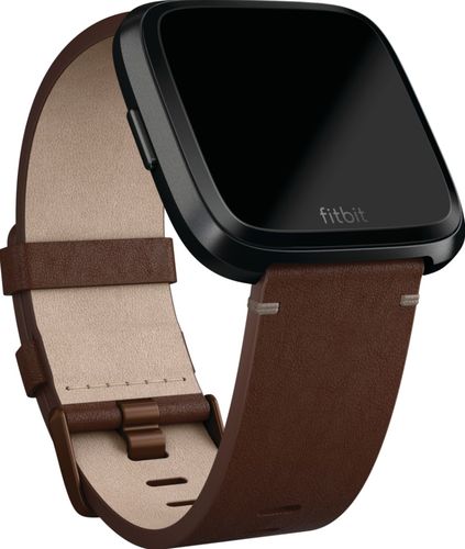 Leather Large Band for Fitbit Versa - Cognac was $49.95 now $22.99 (54.0% off)