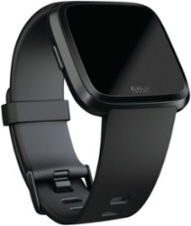 Small Band for Fitbit Versa - Black - Angle_Zoom