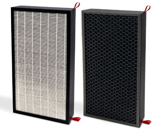 Honeywell - 3-in-1 HEPA Filter Kit for HPA600 Series Air Purifiers - White And Black