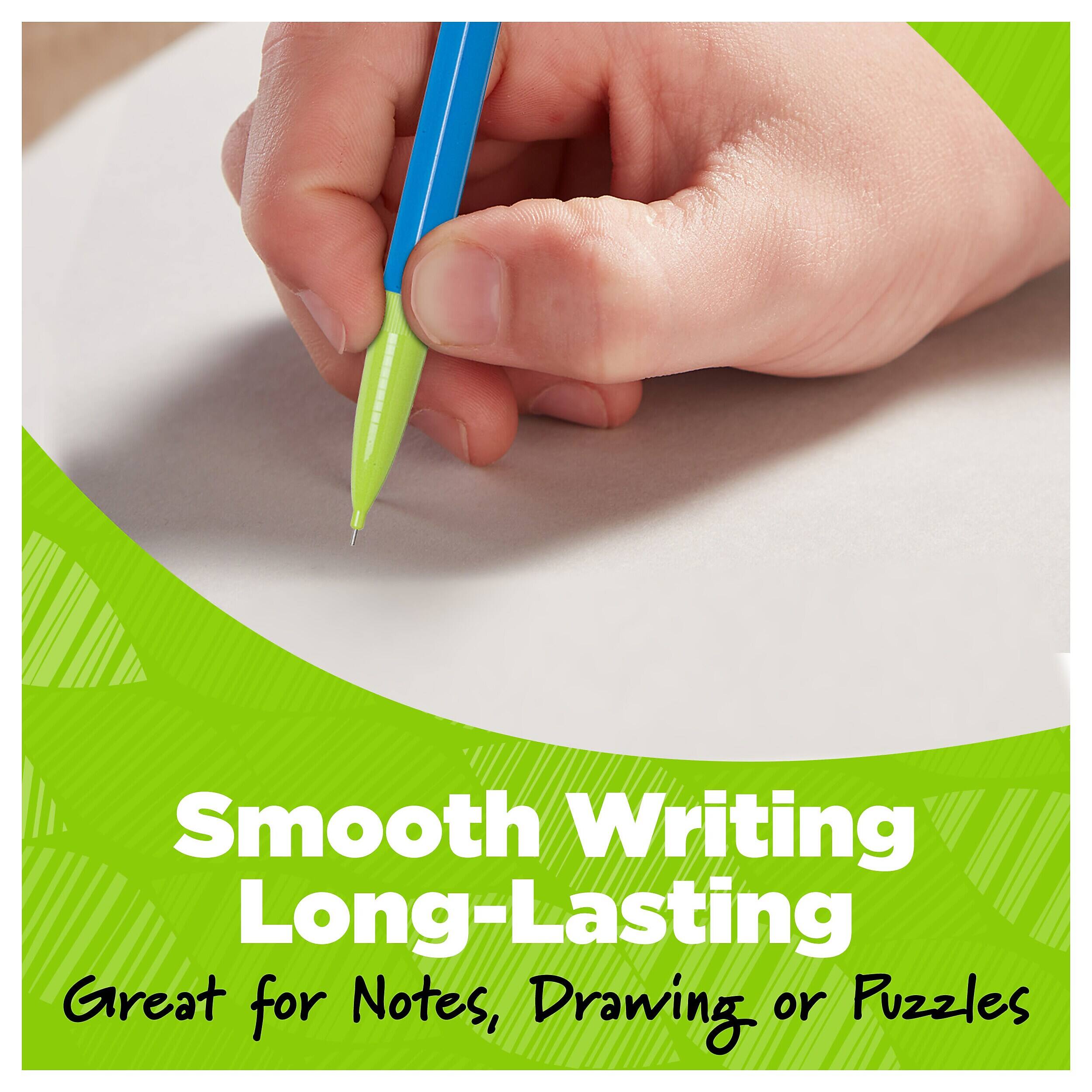 Smooth Writing Long-Lasting  
Great for Notes, Drawing or Puzzles