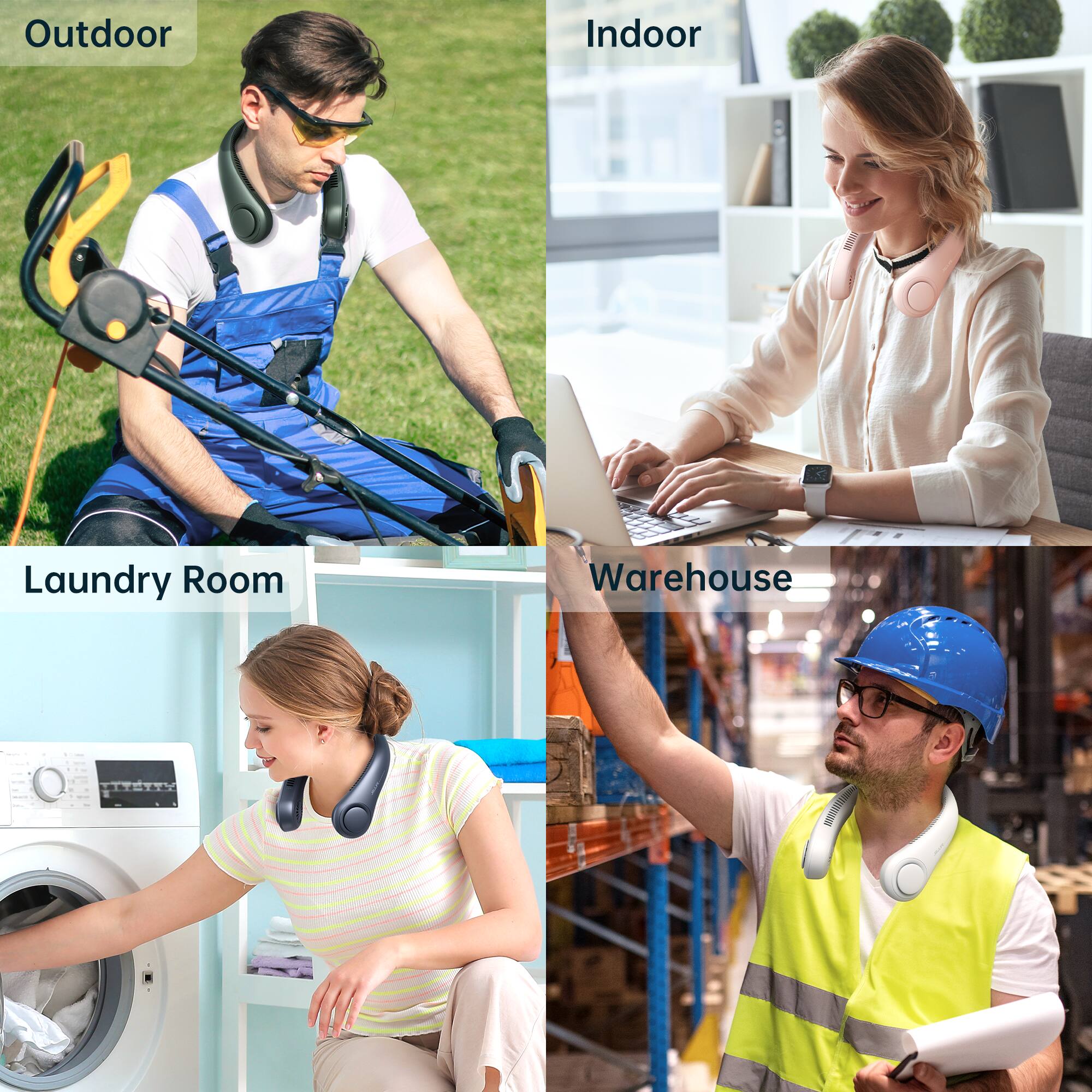 Outdoor  
Indoor  
Laundry Room  
Warehouse