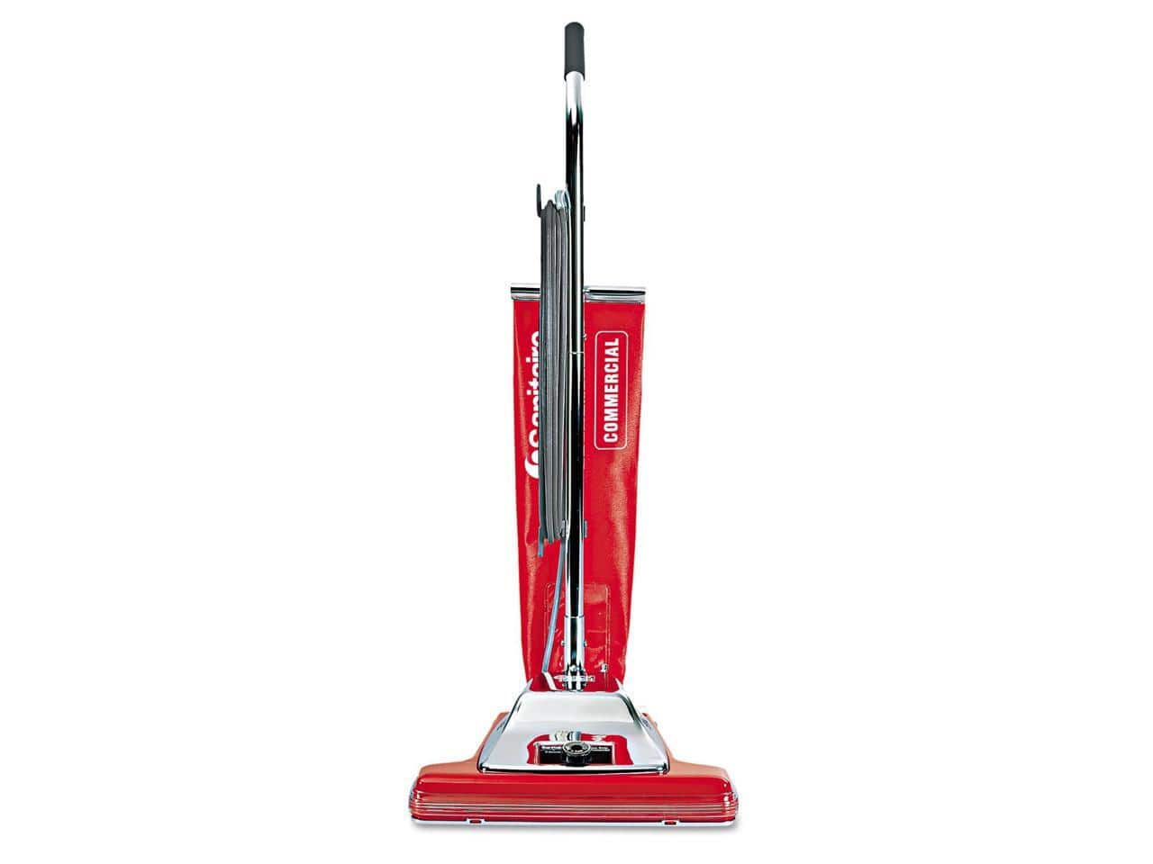 Sanitaire - TRADITION Bagless Upright Vacuum 16" Wide Path 18.5 lb SC899H - Red