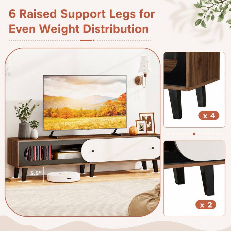 6 Raised Support Legs for Even Weight Distribution

x 4

5.5"

x 2