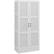 Front. Homcom - 71" Tall Storage Cabinet with Movable Storage Shelves, Modern Style Pantry Cupboard Cabinet with Soft Close Doors - White.