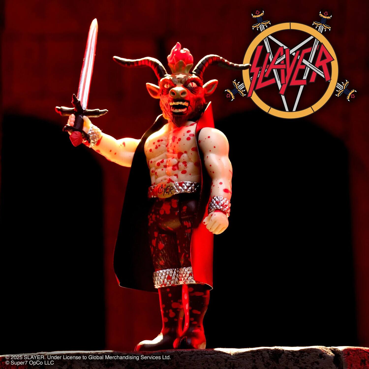 Slayer Super7 Slayer ReAction Figures Minotaur (Reign In Blood